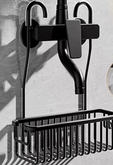 Étagère de Douche Sans Perçage en Aluminium