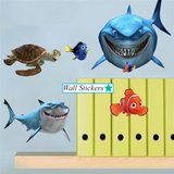 Stickers Muraux 3D Animaux Marins – Décoration Ludique et Sécurisée pour Enfants