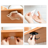 TurnHook – Organiseur Rotatif Autocollant pour Cuisine et Salle de Bain