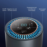 PurAir Mini Purificateur d’Air – H13 HEPA, UV, Ions Négatifs & Aromathérapie | Pour Voiture, Maison & Animaux