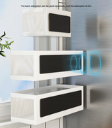 Étagère Magnétique Latérale pour Réfrigérateur – Rangement Pratique et Gain de Place