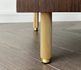 Pieds de Meuble Réglables en Laiton