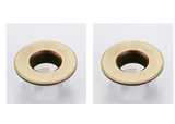 ÉléganceRetro BasinCover – Cache Trop-Plein Premium en Laiton pour Lavabo (Noir, Argent, Or, Bronze Vintage)