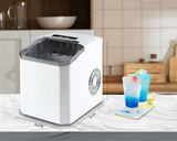 Machine à Glaçons Compacte Automatique – Fabrication Rapide de Glace | Refroidissement en 6 Minutes | Appareil Portable Cuisine
