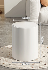 Poubelle ÉlégancePress – Poubelle de Salle de Bain Design avec Couvercle Anti-Odeurs