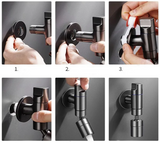 InoxCompact Pro – Robinet Mural Encastré Eau Froide en Acier Inoxydable 304