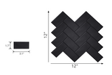 Carreaux Muraux Adhésifs 3D Motif Chevron