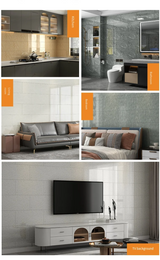 Stickers Muraux 3D Effet Carrelage Marbre