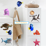 Stickers Muraux 3D Animaux Marins – Décoration Ludique et Sécurisée pour Enfants