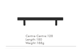 Poignée T-Bar -LineaBrass – Laiton Massif, Extra Longue et Design Moderne