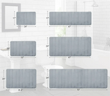 Tapis de Bain Ergonomique en Mousse à Mémoire