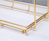 Étagère Métallique Double Niveau HydroRack – Rangement Salle de Bain & Cuisine Étanche