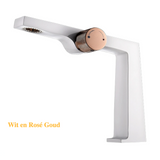 AurumFlow Luxe – Robinet de Lavabo en Or Rose avec Mitigeur Monocommande
