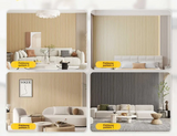 Panneau Mural Adhésif 3D -Lames Design – Revêtement Décoratif PVC Imperméable pour Murs et Plafonds