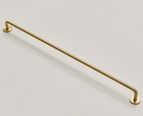 Poignée de Meuble Design Extra Longue en Laiton Doré – Style Minimaliste Élégant