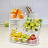 Panier Métal -FruitLuxe – Corbeille Polyvalente pour Fruits et Légumes