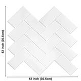 Stickers Muraux 3D Effet Carrelage – Set de 10 Plaques Auto-adhésives Résistantes à la Chaleur et à l’Eau