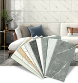 Stickers Muraux 3D Effet Carrelage Marbre