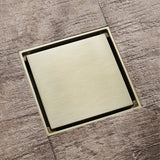Caniveau de Douche Carré Roségold