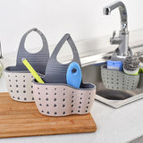 Organisateur de Lavabo Suspendu FlexiSink – Support Réglable pour Éponge, Savon et Accessoires