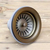 VintageFlow Bouchon d’Évier en Laiton Massif
