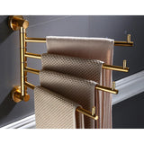 LuxeFold – Porte-Serviettes Pliable en Aluminium