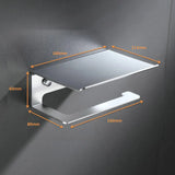 ShelfRoll – Porte-Papier WC en Aluminium avec Étagère Intégrée