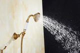 Robusta Douche Set Murale – Mitigeur en Laiton avec Douchette et Bec Longue | Style Rétro Élégant
