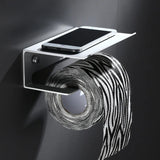 ShelfRoll – Porte-Papier WC en Aluminium avec Étagère Intégrée
