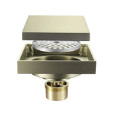Caniveau de Douche Carré Roségold