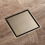 Caniveau de Douche Carré Roségold