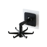 TurnHook – Organiseur Rotatif Autocollant pour Cuisine et Salle de Bain