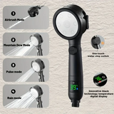 AquaTemp Smart – Pommeau de Douche LED avec Affichage Température & Haute Pression