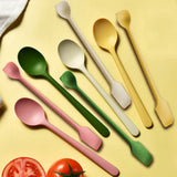 Cuillère Silicone Cuisine Premium – Ustensile Résistant à la Chaleur | Protection Antiadhésive | Nettoyage Facile