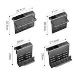 Support Mural pour Couteaux avec Rangement Planche à Découper – Étagère de Cuisine en Acier Inoxydable