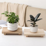 WoodNest – Plateau Décoratif en Bois Style Maison de Campagne pour Salle de Bain et Cuisine