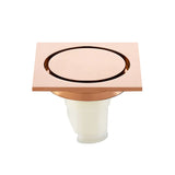 AquaPur Bonde de Sol en Laiton 4” – Vidange Douche Anti-Odeurs avec Valve et Finition Polie