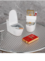 Cendrier Mural Compact – Hygiénique et Pratique pour Salle de Bain, Toilettes et Bureau