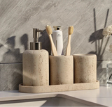 StoneHarmony – Accessoire de Salle de Bain en Grès et Pierre Naturelle