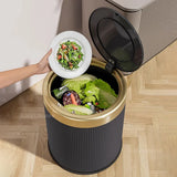 SmartBin Pro – Poubelle Rectangulaire à Bouton-Poussoir pour Cuisine et Bureau