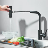 Robinet de Cuisine Extractible SteelFlex Gun Grey