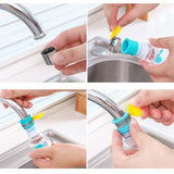 HydroFlex 360 – Mousseur de Robinet Rotatif Universel Économiseur d’Eau