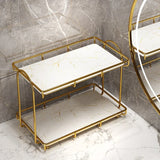 Étagère Métallique Double Niveau HydroRack – Rangement Salle de Bain & Cuisine Étanche