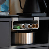 Organisateur Mural Cuisine FreshWrap Premium – Support Film Alimentaire Sans Perçage | Rangement Papier Aluminium | Étagère Gain de Place