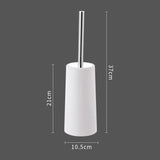 Brosse WC Design Scandinave GoldMinimal – Ensemble avec Support Élégant