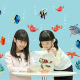 Stickers Muraux 3D Animaux Marins – Décoration Ludique et Sécurisée pour Enfants