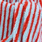 Tissu Polaire Premium Jacquard Rayé – Fleece Doux et Respirant pour Couture Créative et Vêtements Enfants