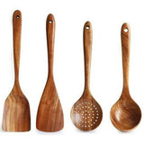 WoodEase – Set de Cuisine en Bois avec Seau de Rangement