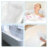 Tapis de Bain Antidérapant avec Coussin Ergonomique – Confort et Sécurité pour la Baignoire