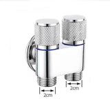 FlowMaster Duo – Robinet Double Sortie Mural pour WC & Machine à Laver